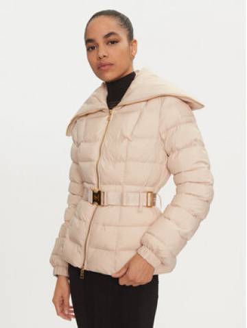 Elisabetta Franchi Пуховик PI-76D-46E2-V680 Écru Regular Fit Elisabetta Franchi Пуховик PI-76D-46E2-V680 Écru Regular Fit