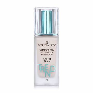 Тонирующее средство для макияжа Patricia Ledo Trend Sunscreen Foundation, SPF 30, тон 01, 30 г Тонирующее средство для макияжа Patricia Ledo Trend Sunscreen Foundation, SPF 30, тон 01, 30 г