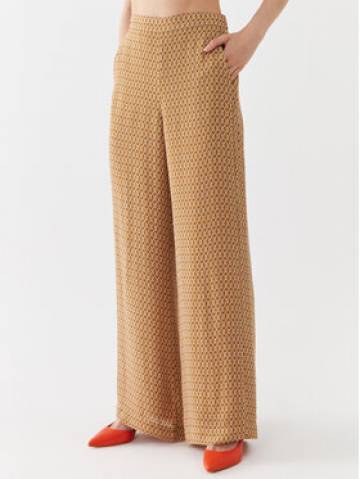 MICHAEL Michael Kors Штани з тканини MF330K0AR4 Жовтий Relaxed Fit MICHAEL Michael Kors Штани з тканини MF330K0AR4 Жовтий Relaxed Fit