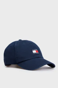 Мужская темно-синяя кепка TJM HERITAGE 6 PANEL CAP Синий ONESIZE Tommy Jeans AM0AM12020
