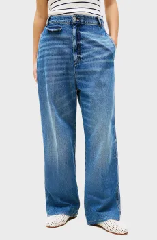 Женские синие джинсы The Runway Collection Синий 28-32 Tommy Hilfiger WW0WW47571