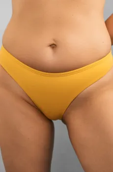 Женские желтые трусики от купальника Желтый M brabrabra SO226527