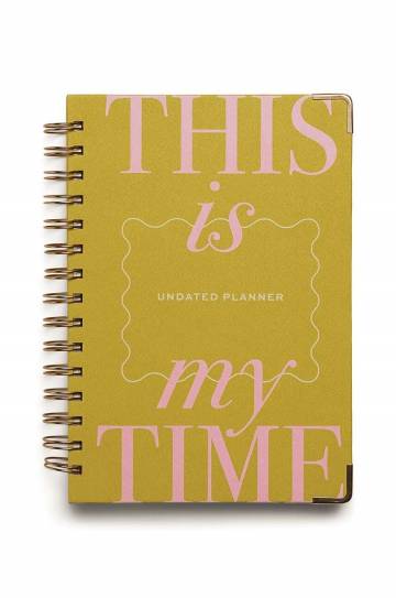 Планер Designworks Ink Undated Perpetual Planner - My Time Планер Designworks Ink Undated Perpetual Planner - My Time