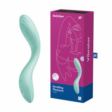 Вагинальный вибратор Satisfyer Rrrolling Pleasure Mint, 1 шт Вагинальный вибратор Satisfyer Rrrolling Pleasure Mint, 1 шт