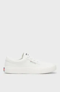 Мужские белые сникерсы TJM VULC. SKATE DERBY ESS Белый 44 Tommy Jeans EM0EM01400