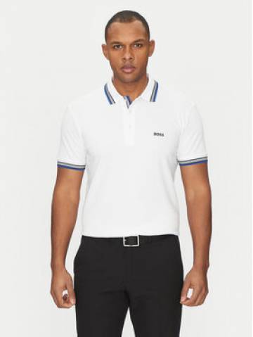 BOSS Поло Paddy 50469055 Écru Regular Fit BOSS Поло Paddy 50469055 Écru Regular Fit