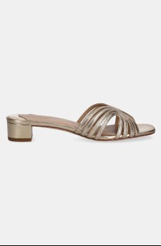 Кожаные шлепанцы Lauren Ralph Lauren Fay Mtstrp