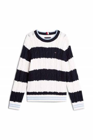 Детский свитер Tommy Hilfiger цвет синий KB0KB09075