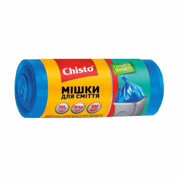 Мешки для мусора Chisto 35 л, 100 шт Мешки для мусора Chisto 35 л, 100 шт