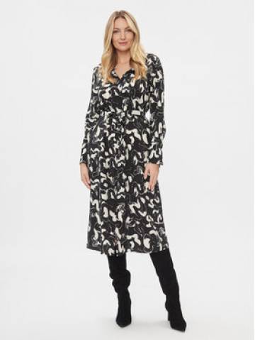 Vila Сукня-сорочка 14088840 Чорний Regular Fit Vila Сукня-сорочка 14088840 Чорний Regular Fit