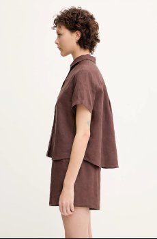 Льняная рубашка Samsoe Samsoe MINA