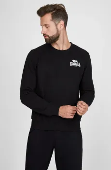 Мужской черный свитшот Черный XL Lonsdale 117085