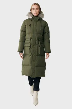 Женская зеленая парка Зеленый M Mexx GC1152036W