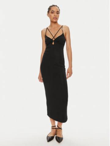 Hugo Коктейльна сукня Nandrea 50514052 Чорний Slim Fit Hugo Коктейльна сукня Nandrea 50514052 Чорний Slim Fit