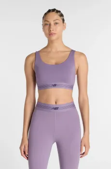 Женский фиолетовый топ AC Train Bra Фиолетовый XS New Balance WB61Q0QKAA5