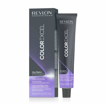 Полуперманентная краска для волос Revlon Professional Color Excel Glowin System Tone-On-Tone Ammonia-Free 4 Medium Brown, 70 мл Полуперманентная краска для волос Revlon Professional Color Excel Glowin System Tone-On-Tone Ammonia-Free 4 Medium Brown, 70 мл