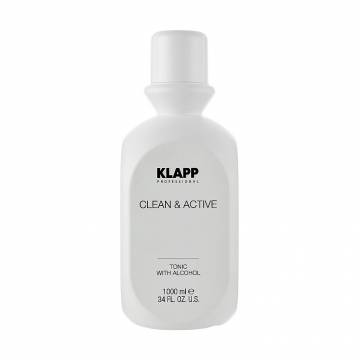 Тоник для лица Klapp Clean & Active Tonic With Alcohol, 1 л Тоник для лица Klapp Clean & Active Tonic With Alcohol, 1 л