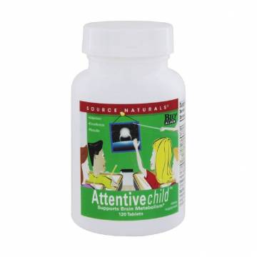 Комплекс внимательный ребенок Source Naturals Attentive Child, 120 таблеток