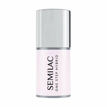 Гель-лак для ногтей Semilac One Step Hybrid, S252 Milky Pink, 5 мл