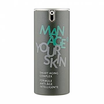 Мужской антивозрастной увлажняющий крем для лица Dr. Spiller Manage Your Skin Smart Aging Complex, 50 мл Мужской антивозрастной увлажняющий крем для лица Dr. Spiller Manage Your Skin Smart Aging Complex, 50 мл