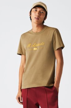 Lacoste футболка чоловіча з круглим вирізом