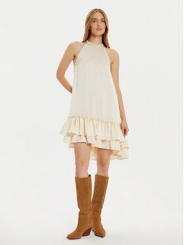 YAS Коктейльна сукня Eleanor 26034241 Écru Regular Fit YAS Коктейльна сукня Eleanor 26034241 Écru Regular Fit