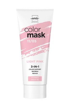 Тонирующая маска для волос 3 в 1 Unic Color Mask 11/05 Light Pink, 250 мл