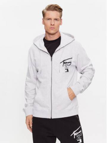 Tommy Jeans Світшот Spray Print DM0DM17793 Сірий Regular Fit Tommy Jeans Світшот Spray Print DM0DM17793 Сірий Regular Fit