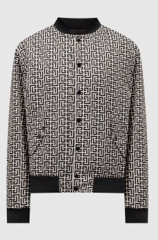 Двухсторонний бомбер с логотипом