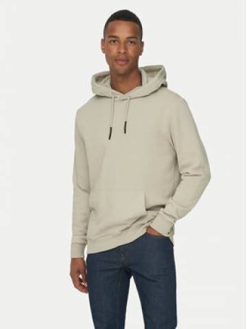 Only & Sons Світшот Ceres 22018685 Бежевий Regular Fit Only & Sons Світшот Ceres 22018685 Бежевий Regular Fit