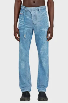 Мужские голубые джинсы D-JUREN-FSI Голубой 32 Diesel A22454 09P23