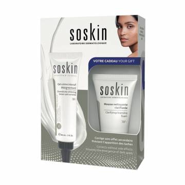 Набор для лица Soskin W+ (корректор против пигментации, 30 мл + очищающий мусс, 30 мл) Набор для лица Soskin W+ (корректор против пигментации, 30 мл + очищающий мусс, 30 мл)