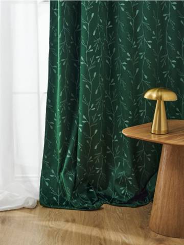 Завіска - синьо-зелений