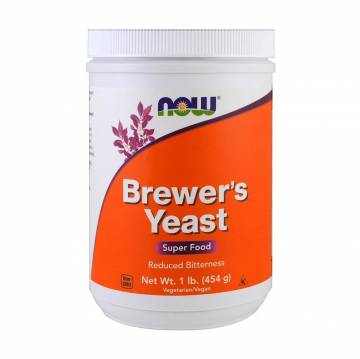 Пивные дрожжи NOW Foods Brewers Yeast, в порошке, 454 г Пивные дрожжи NOW Foods Brewers Yeast, в порошке, 454 г
