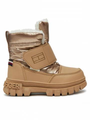 Tommy Hilfiger Снігоходи Fur Boot T1A5-33605-1695 M Бежевий Tommy Hilfiger Снігоходи Fur Boot T1A5-33605-1695 M Бежевий