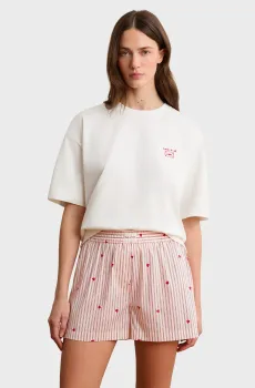 Женские шорты в полоску BOYFRIEND Разноцветный XS Etam 6557582