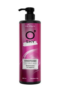 Уценка! Кондиционер для волос Oshy Intense Ceramides & Keratin Conditioner Эластичность и гладкость, 500 мл