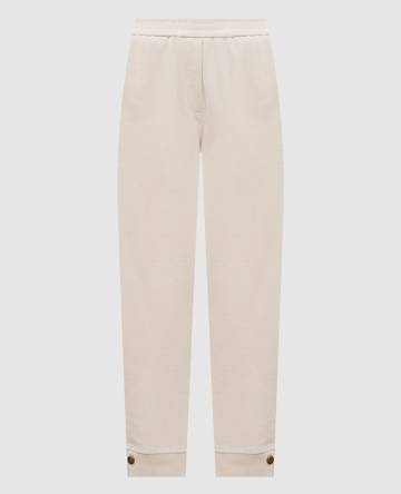 Бежевые спортивные штаны