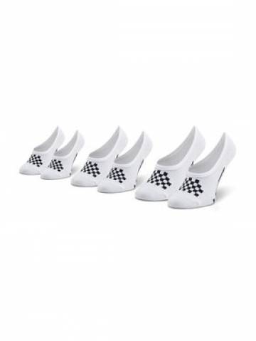 Vans Набір з 3 пар жіночих підслідників Classic Canoodle VN0A48HDYB21 Білий Vans Набір з 3 пар жіночих підслідників Classic Canoodle VN0A48HDYB21 Білий