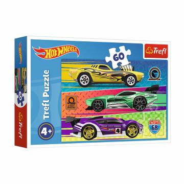 Пазлы Trefl Hot Wheels Гонка, от 4 лет, 60 элементов (17389) Пазлы Trefl Hot Wheels Гонка, от 4 лет, 60 элементов (17389)