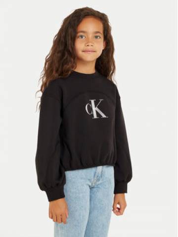 Calvin Klein Jeans Світшот Iridescent IG0IG02414 Чорний Regular Fit Calvin Klein Jeans Світшот Iridescent IG0IG02414 Чорний Regular Fit
