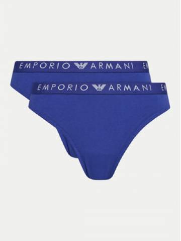 Emporio Armani Underwear Набір з 2 пар бразилійських трусів 163337 4F227 07191 Голубий Emporio Armani Underwear Набір з 2 пар бразилійських трусів 163337 4F227 07191 Голубий