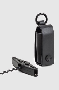 Черный винтажный карманный штопор