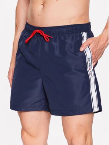 Tommy Jeans Шорти для плавання UM0UM02757 Cиній Slim Fit Tommy Jeans Шорти для плавання UM0UM02757 Cиній Slim Fit