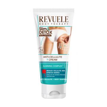 Антицеллюлитный крем для тела Revuele Slim&Detox Anti-Cellulite Cream, 200 мл Антицеллюлитный крем для тела Revuele Slim&Detox Anti-Cellulite Cream, 200 мл