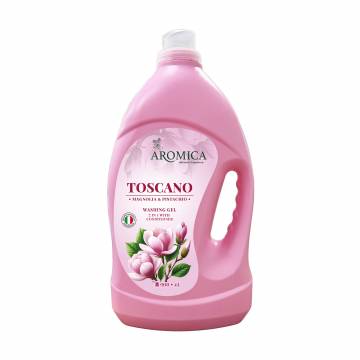 Жидкое средство для стирки Aromica Toscano Magnolia & Pistachio для белых и цветных вещей, 100 стирок, 4 л Жидкое средство для стирки Aromica Toscano Magnolia & Pistachio для белых и цветных вещей, 100 стирок, 4 л
