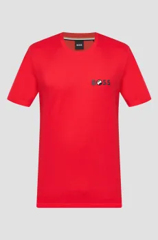 Мужская красная футболка Красный S BOSS 50489420;628
