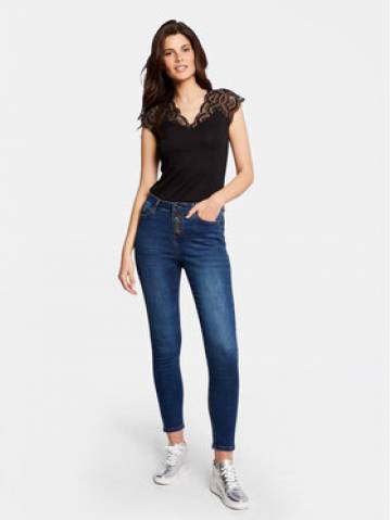 Morgan Блузка 222-DELO Чорний Regular Fit Morgan Блузка 222-DELO Чорний Regular Fit