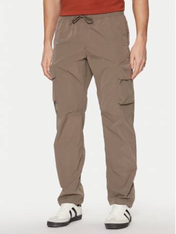 Jack&Jones Штани з тканини Kane 12269391 Коричневий Relaxed Fit Jack&Jones Штани з тканини Kane 12269391 Коричневий Relaxed Fit
