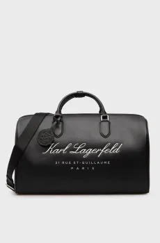 Женская черная дорожная сумка HOTEL KARL WEEKENDER Черный ONESIZE Karl Lagerfeld 236W3194